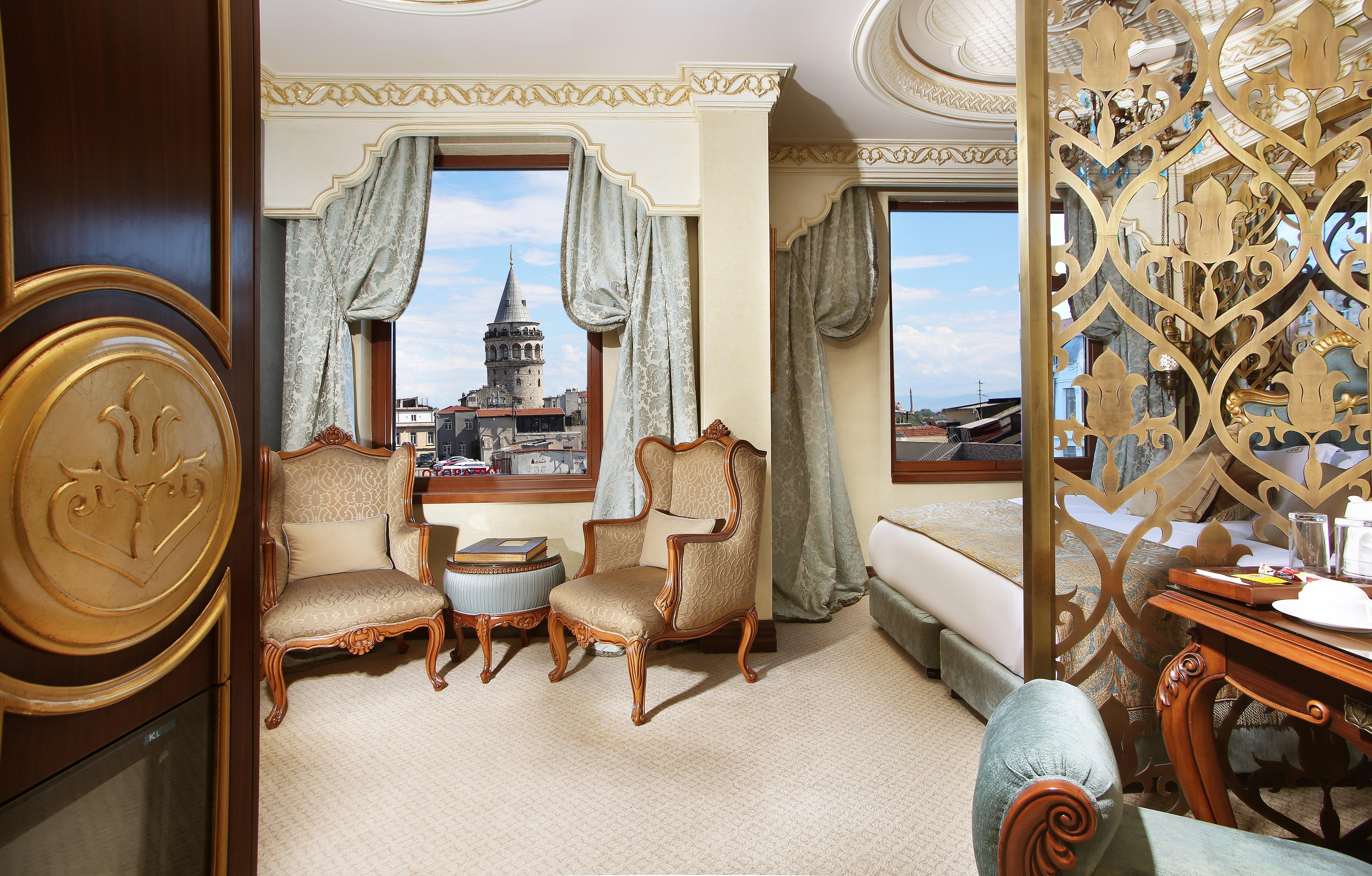 Daru Sultan Hotels Galata Stambuł Zewnętrze zdjęcie A suite at the Four Seasons Hotel Istanbul