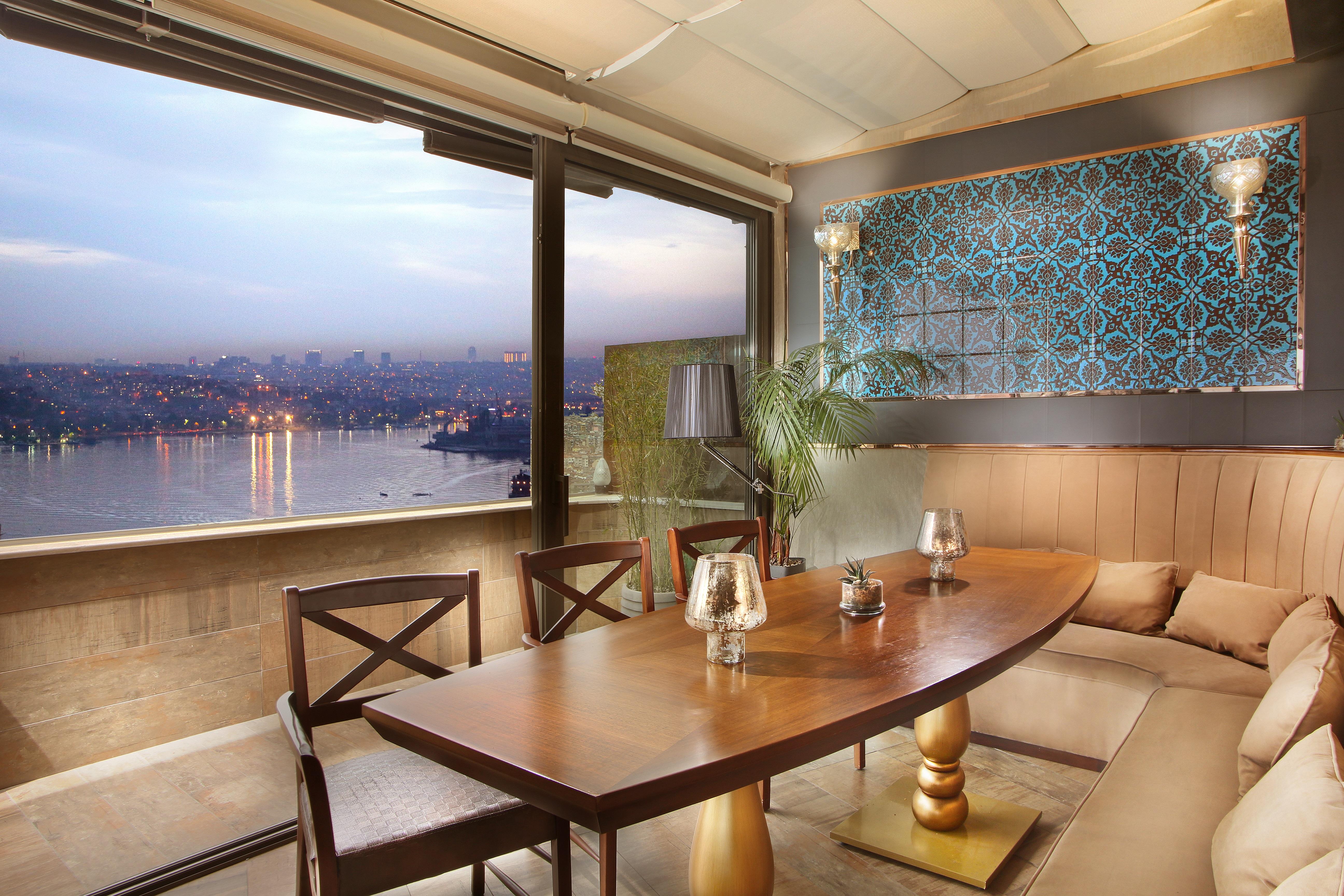 Daru Sultan Hotels Galata Stambuł Zewnętrze zdjęcie Interior of a penthouse apartment