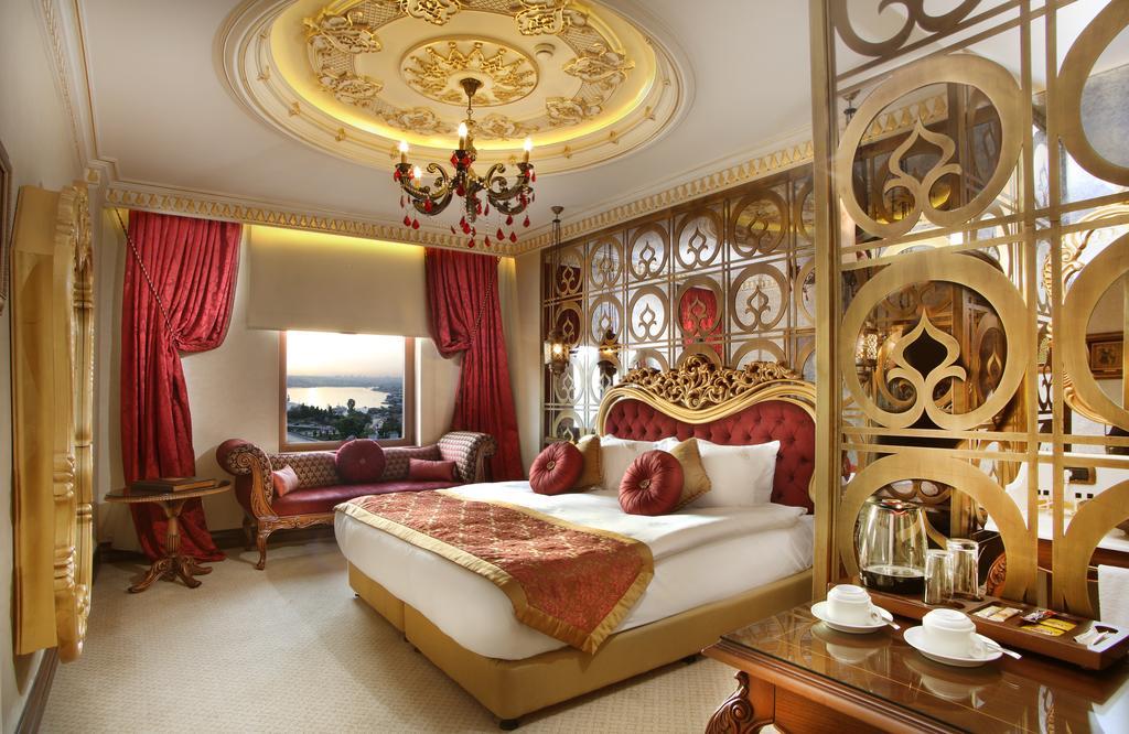 Daru Sultan Hotels Galata Stambuł Zewnętrze zdjęcie A bedroom at the hotel