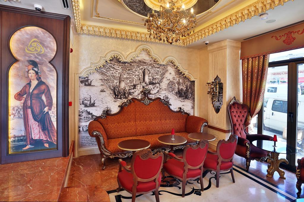 Daru Sultan Hotels Galata Stambuł Zewnętrze zdjęcie Interior of the restaurant