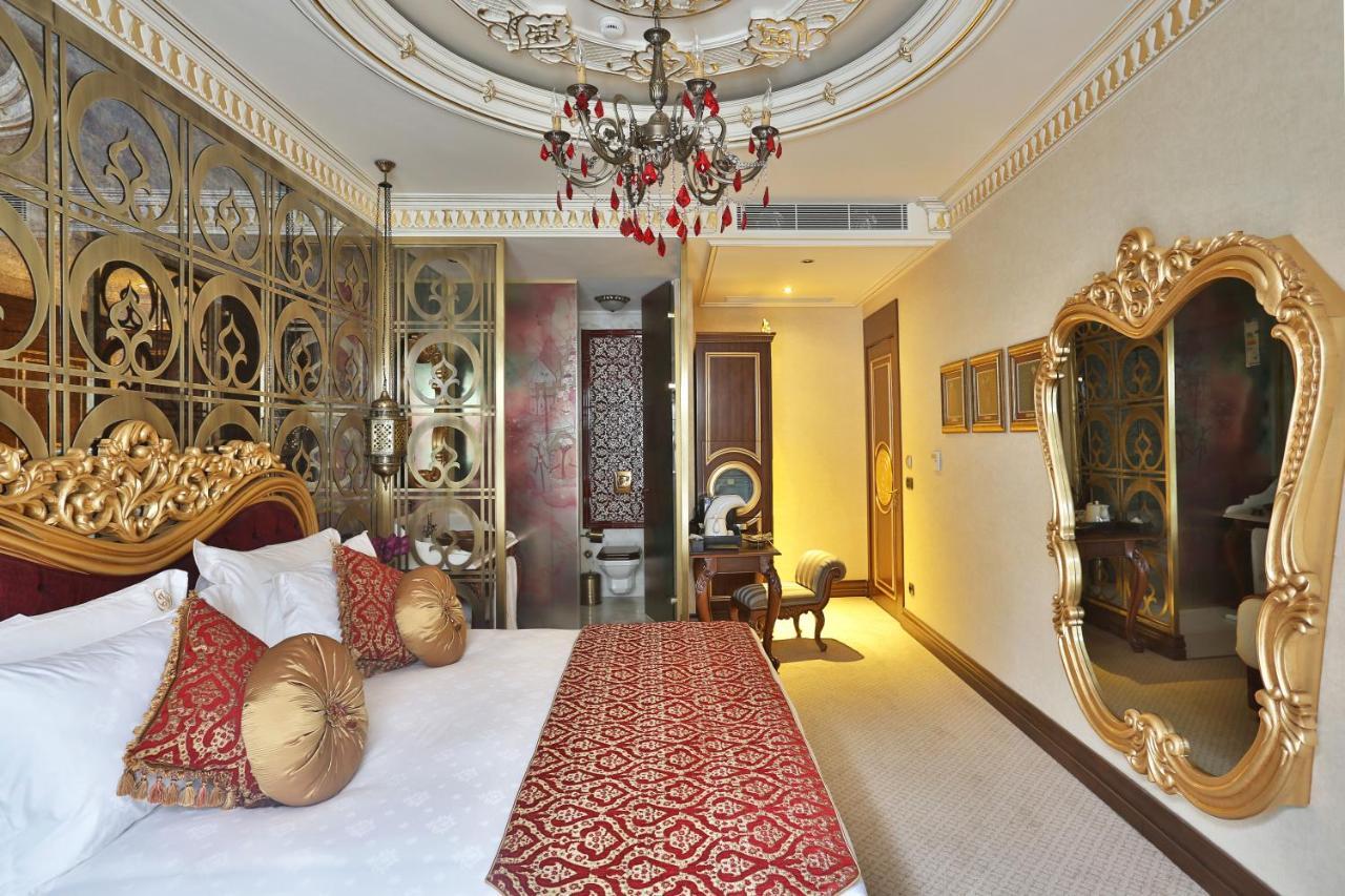 Daru Sultan Hotels Galata Stambuł Zewnętrze zdjęcie A bedroom at the hotel